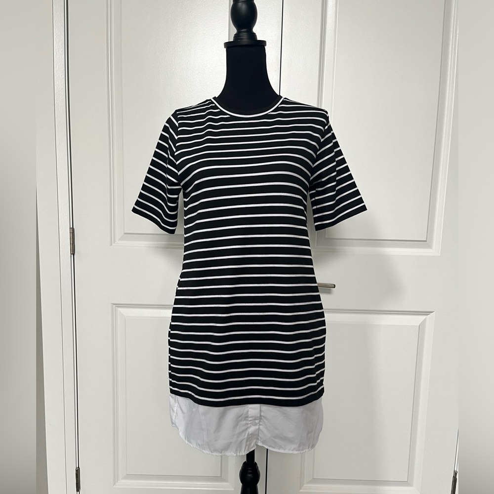 MIKI striped t-shirt dress size small 06-42